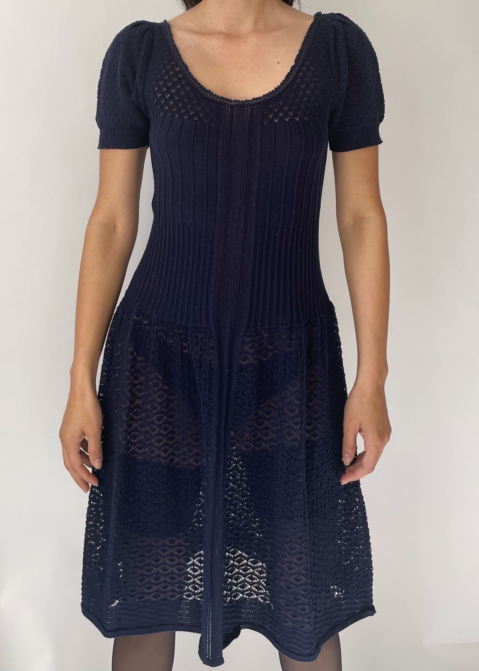 Vintage Alberta Ferretti Knit Dress