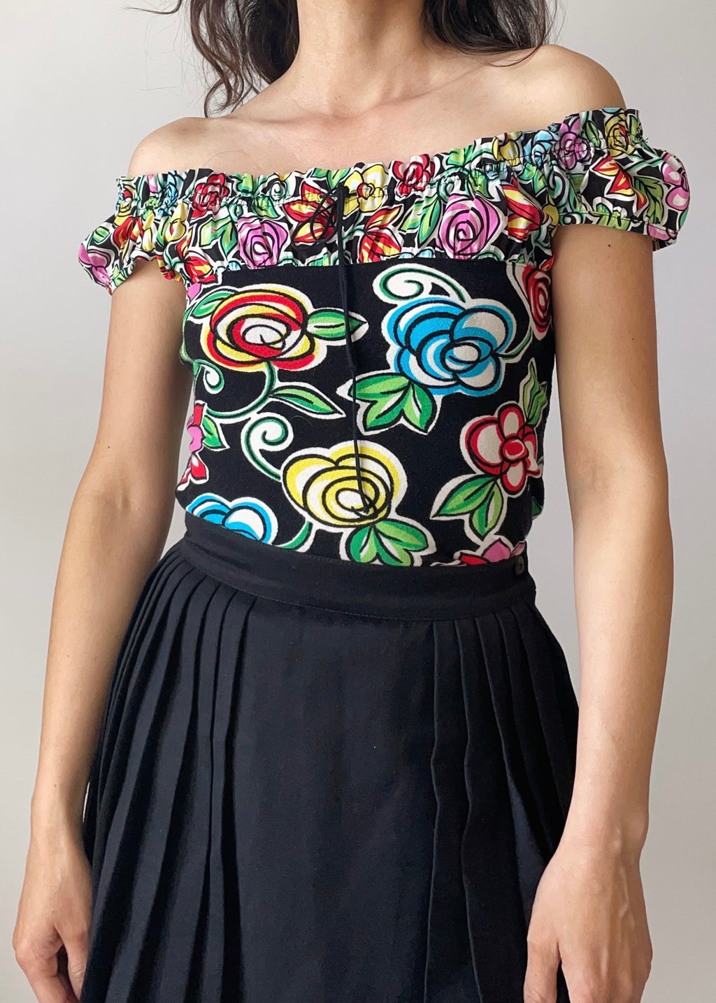 Vintage Blumarine Floral Top