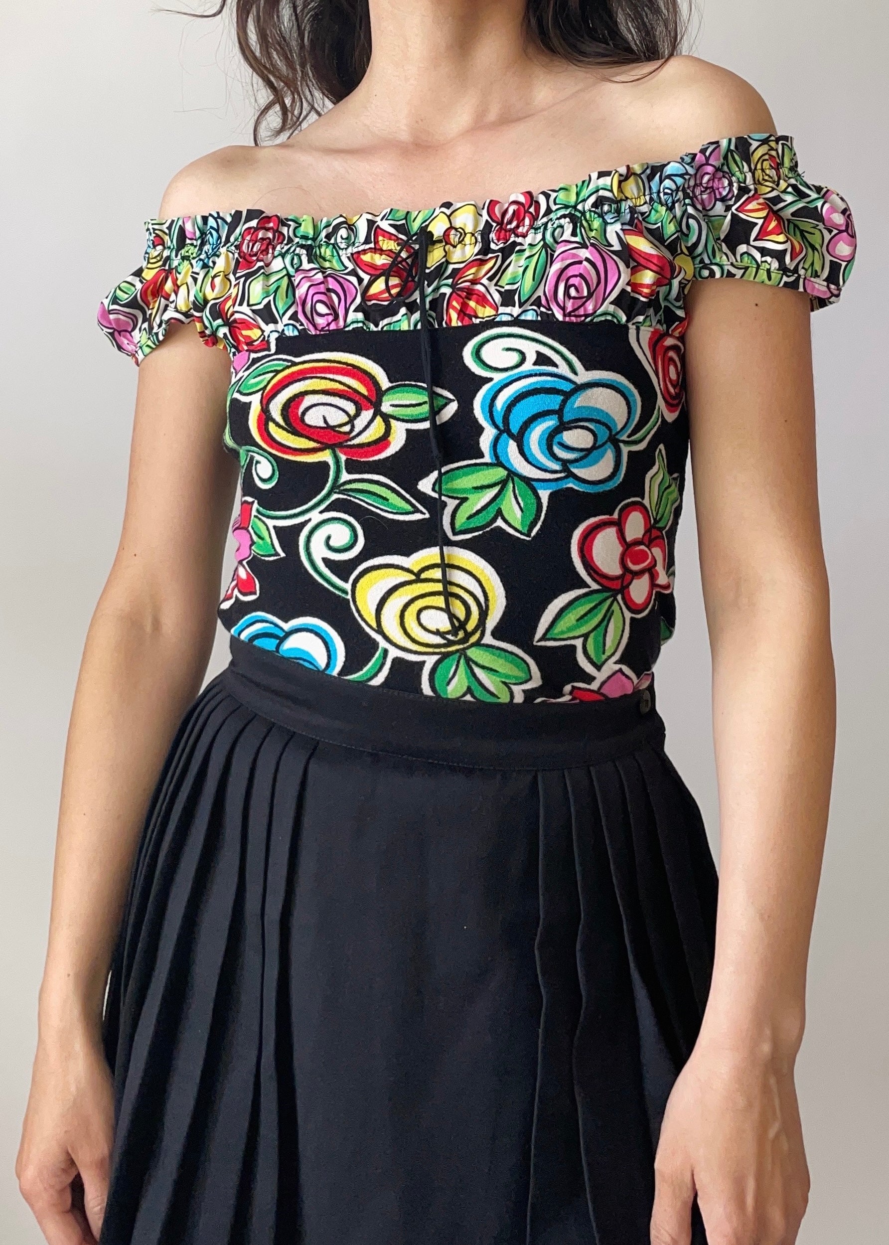 Vintage Blumarine Floral Top