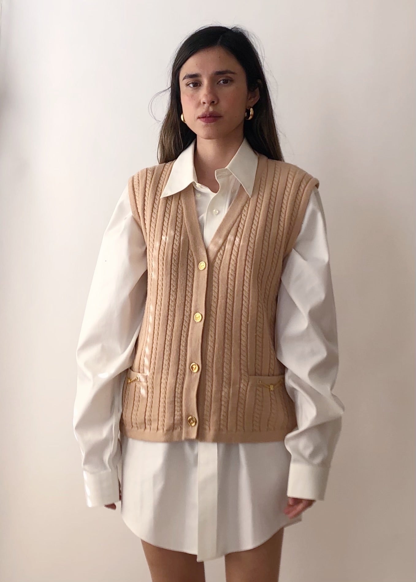 VIntage Céline Wool Vest