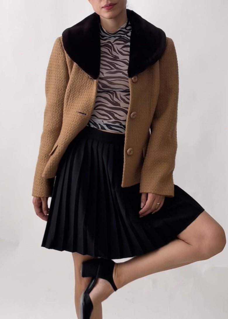 D&G Faux Fur Coat Jacket