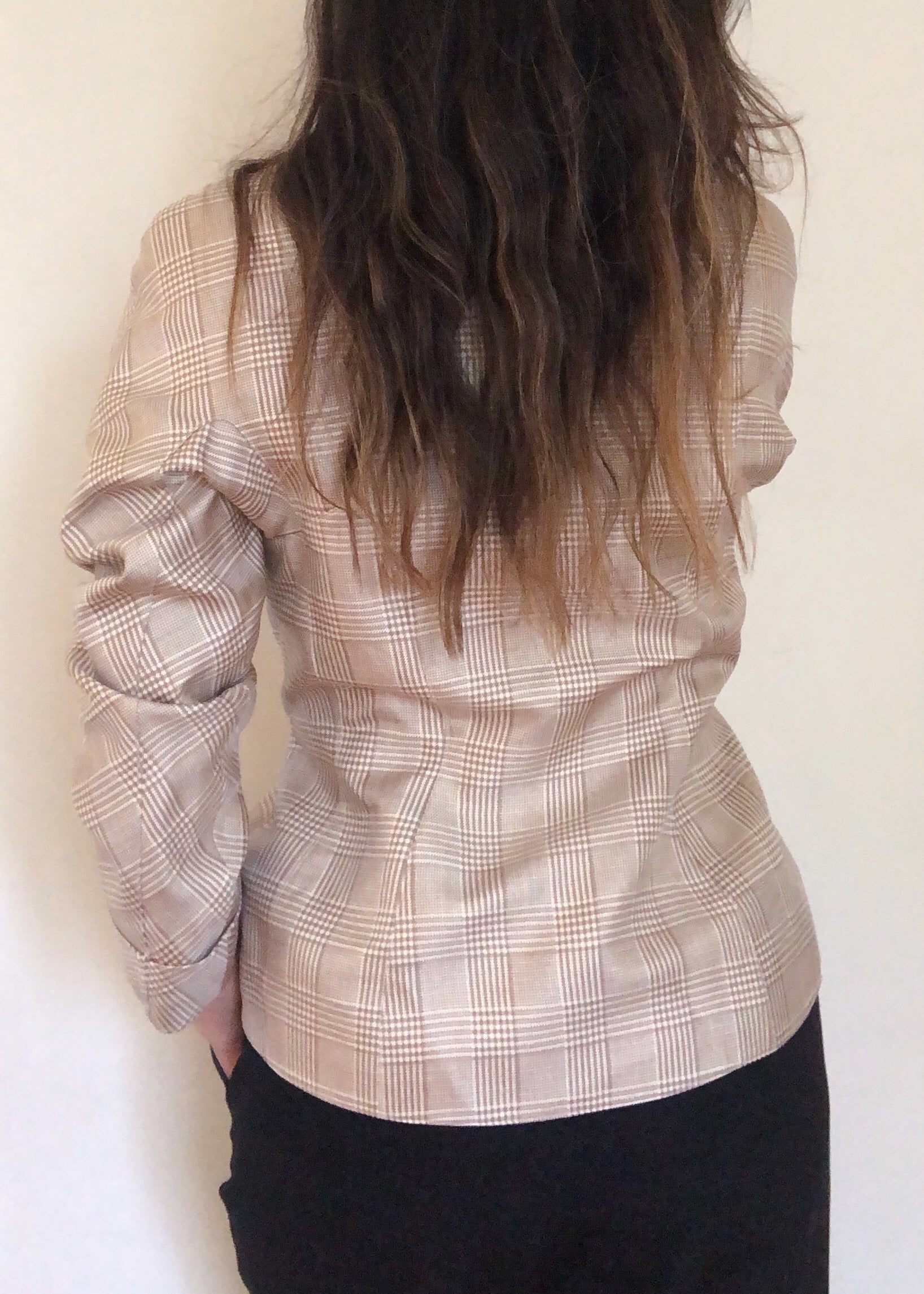 Vintage Thierry Mugler Sculptural Silk Jacket