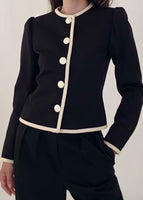 Vintage YSL Navy Blazer Jacket