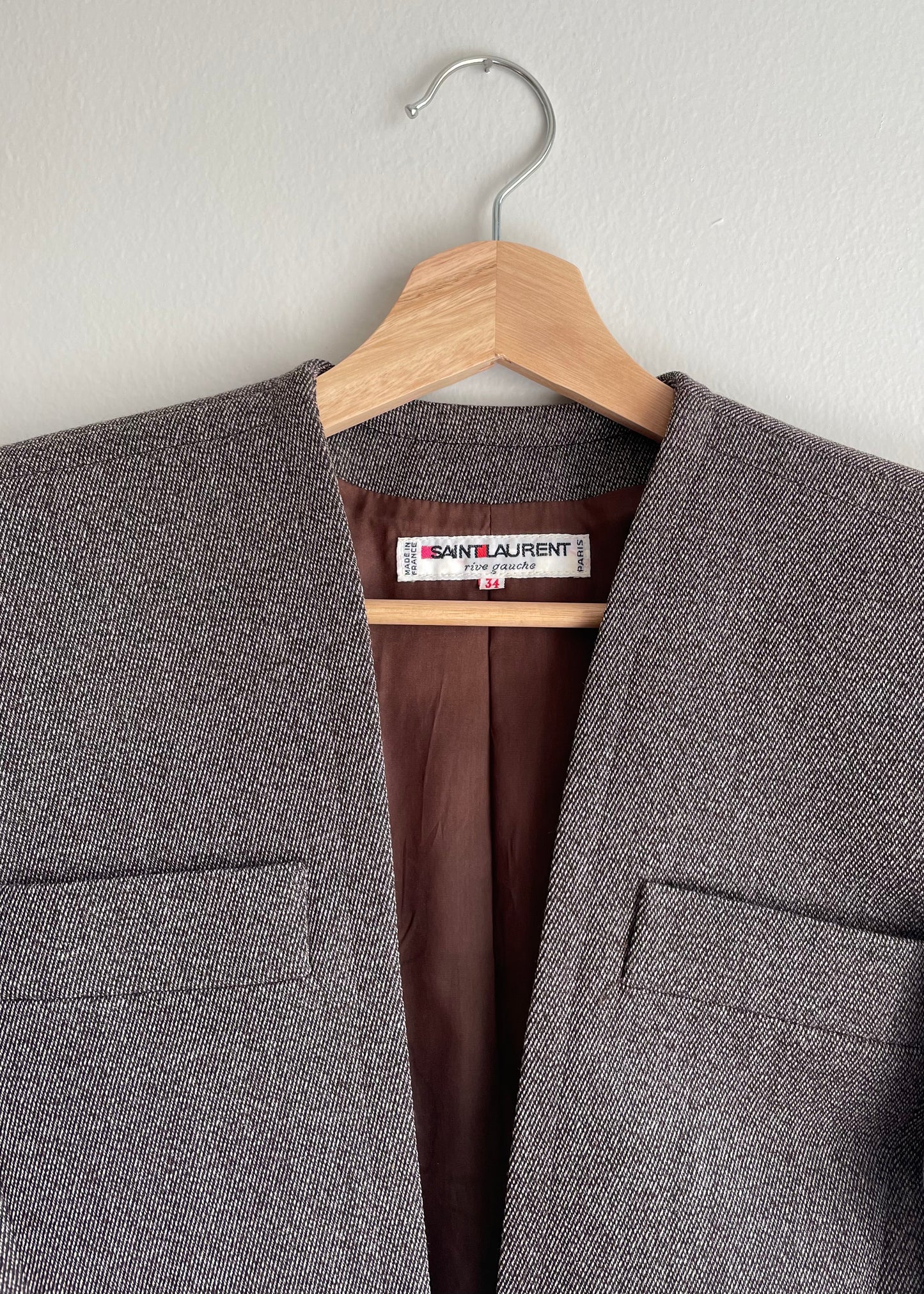 Vintage YSL Crop Blazer