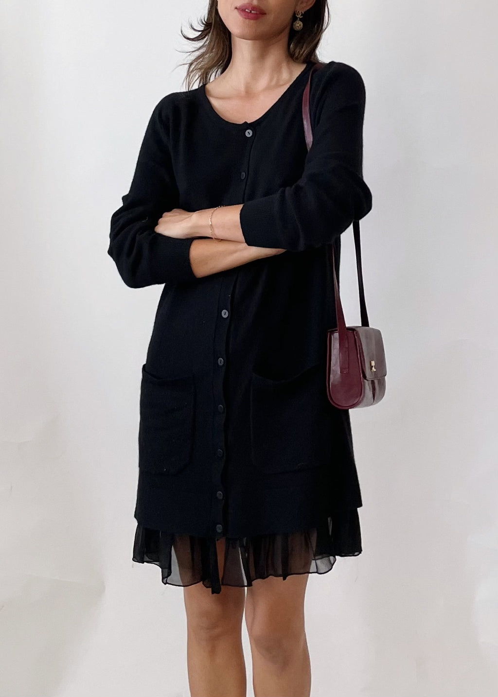 Alberta Ferreti Wool Dress