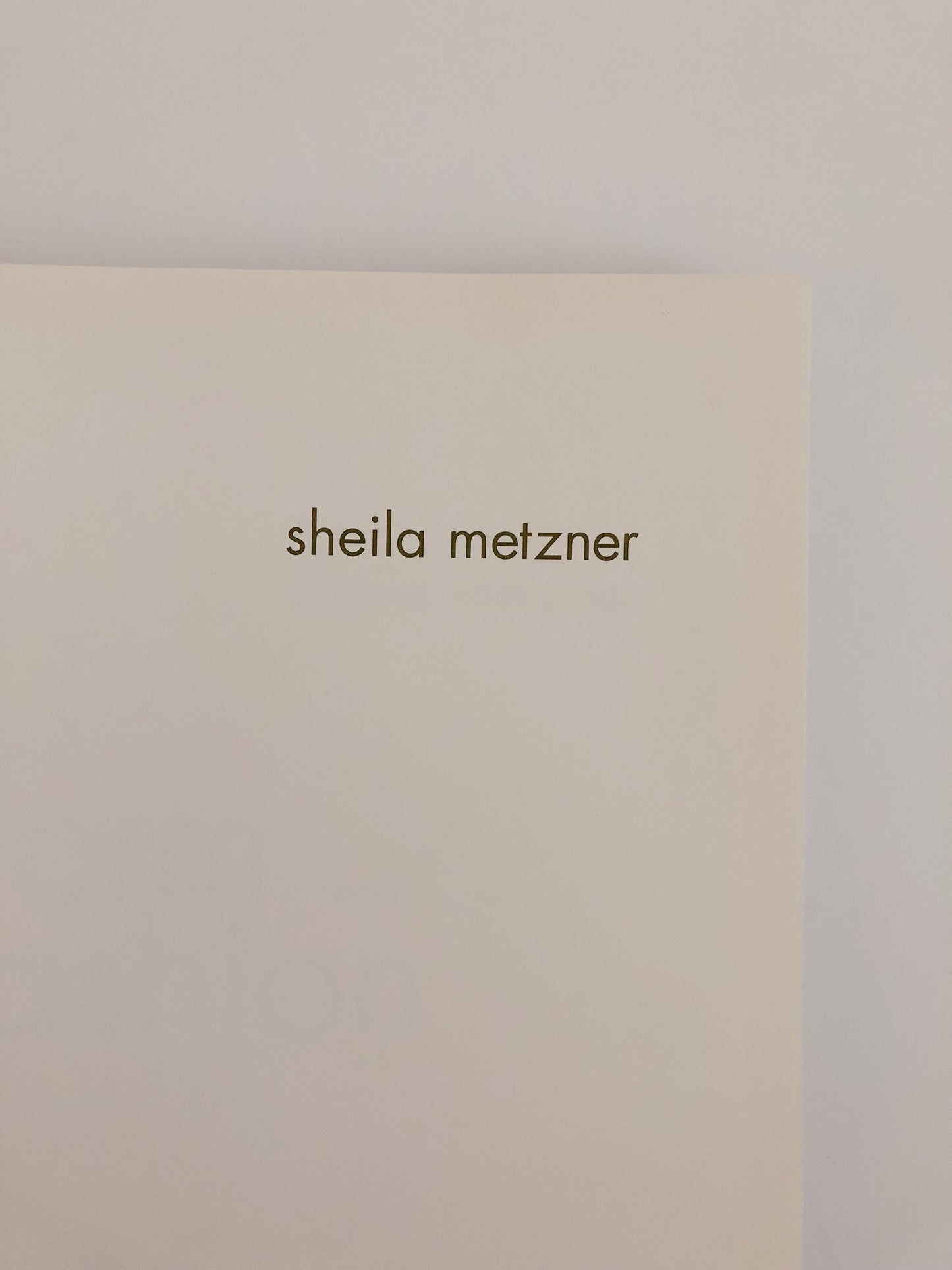 Sheila Metzner Form and Fashion