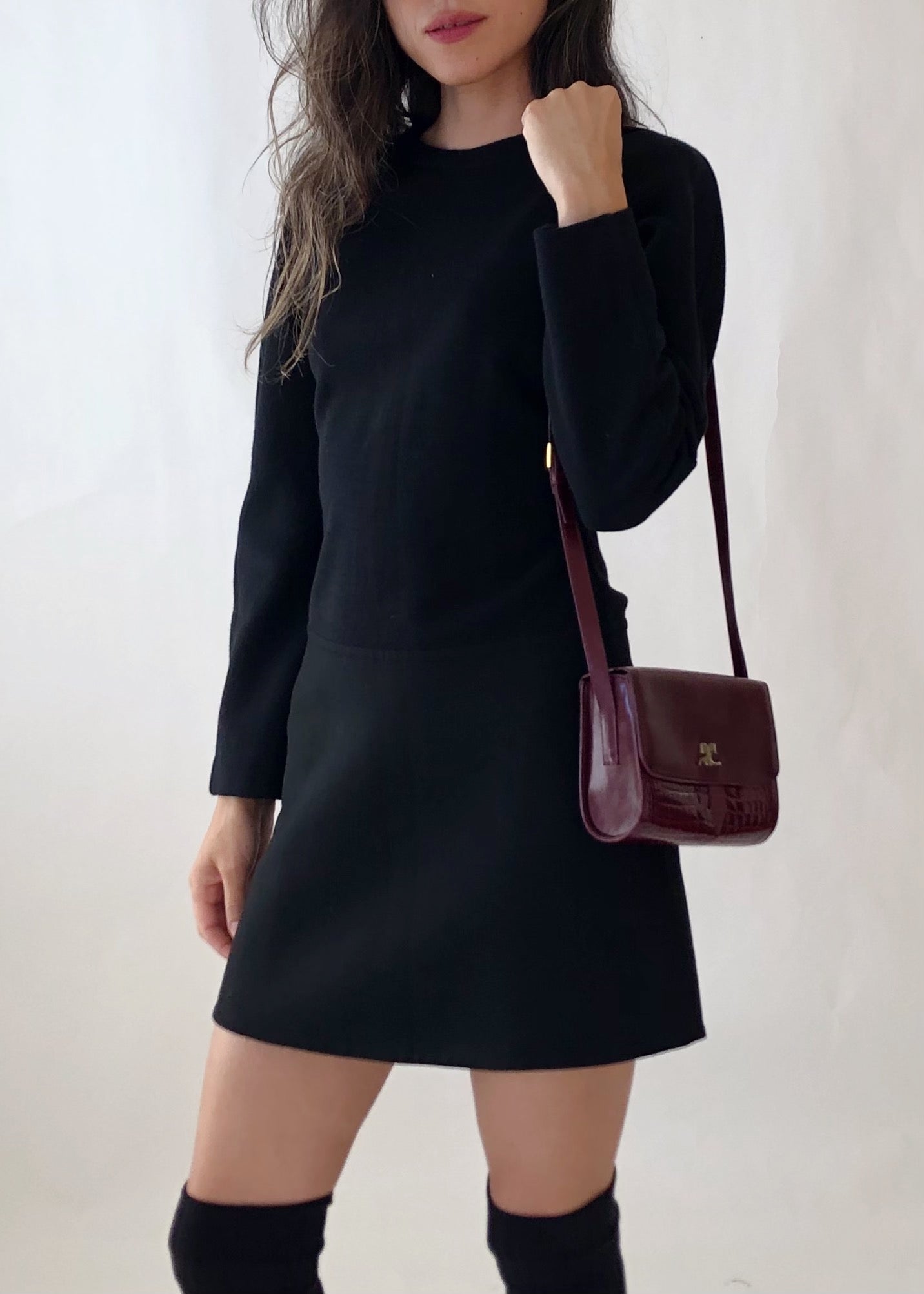 Prada Wool Mini Dress