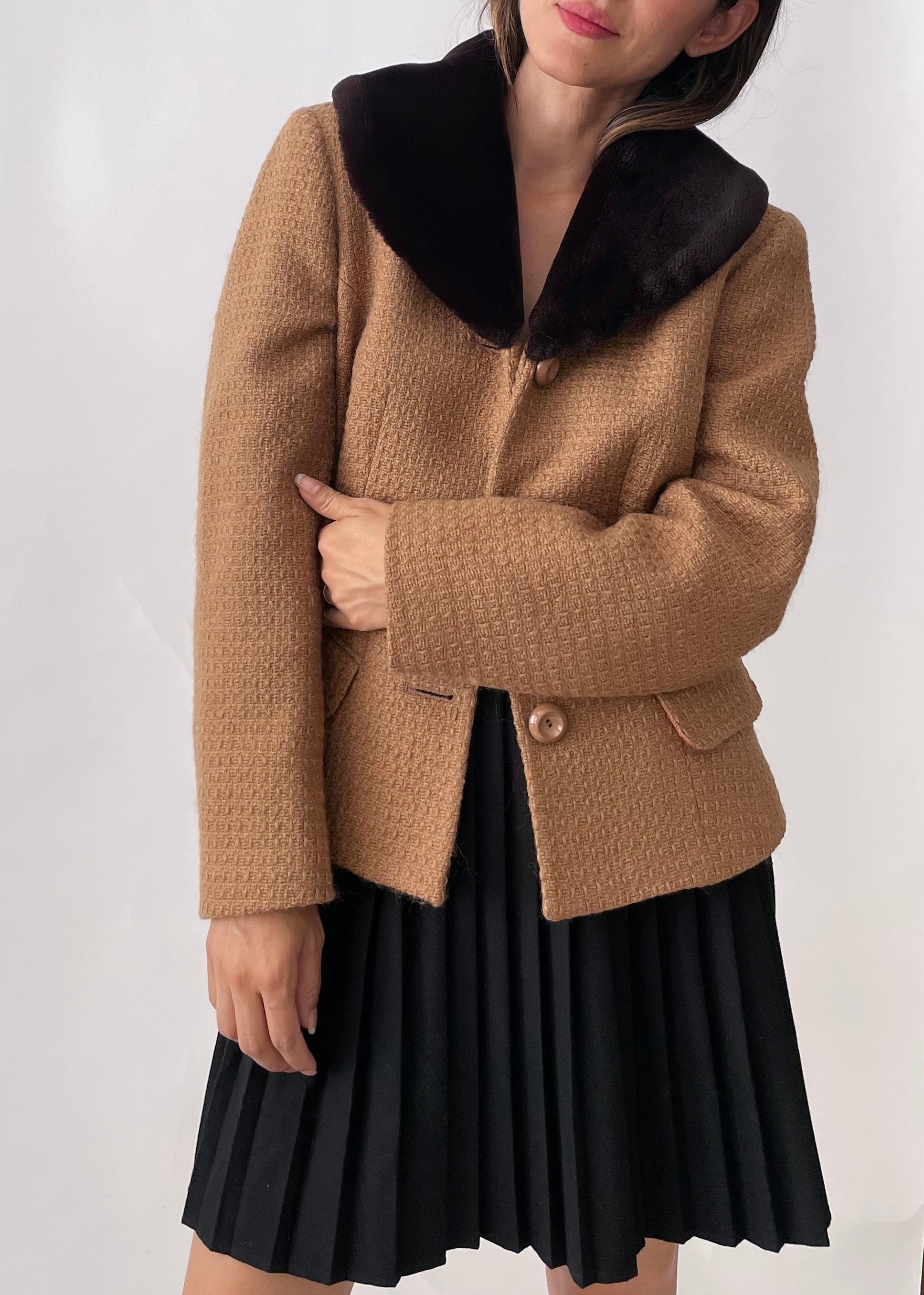 D&G Faux Fur Coat Jacket