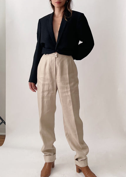 Vintage Chanel Linen Pants – Lunes