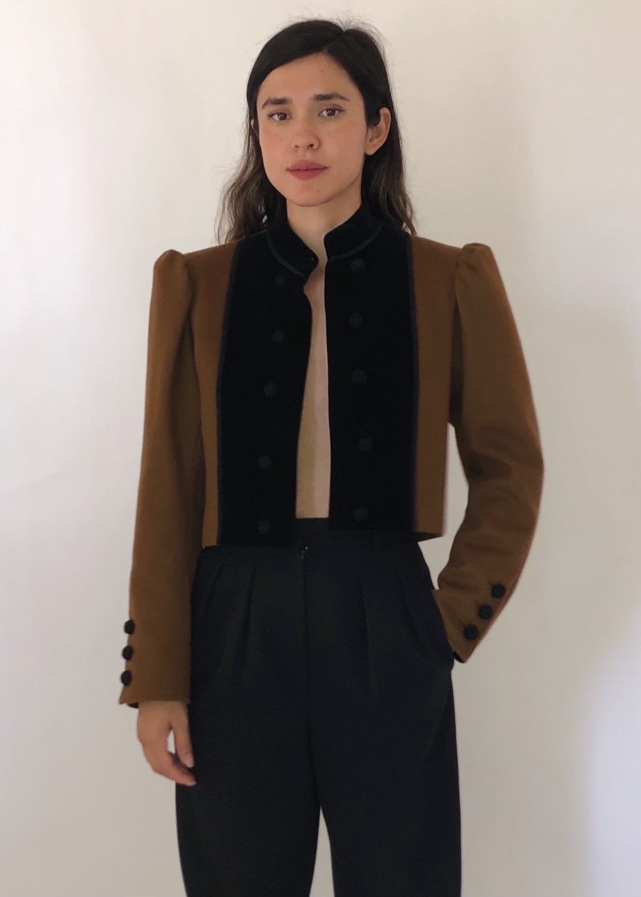 Vintage Yves Saint Laurent Crop Jacket