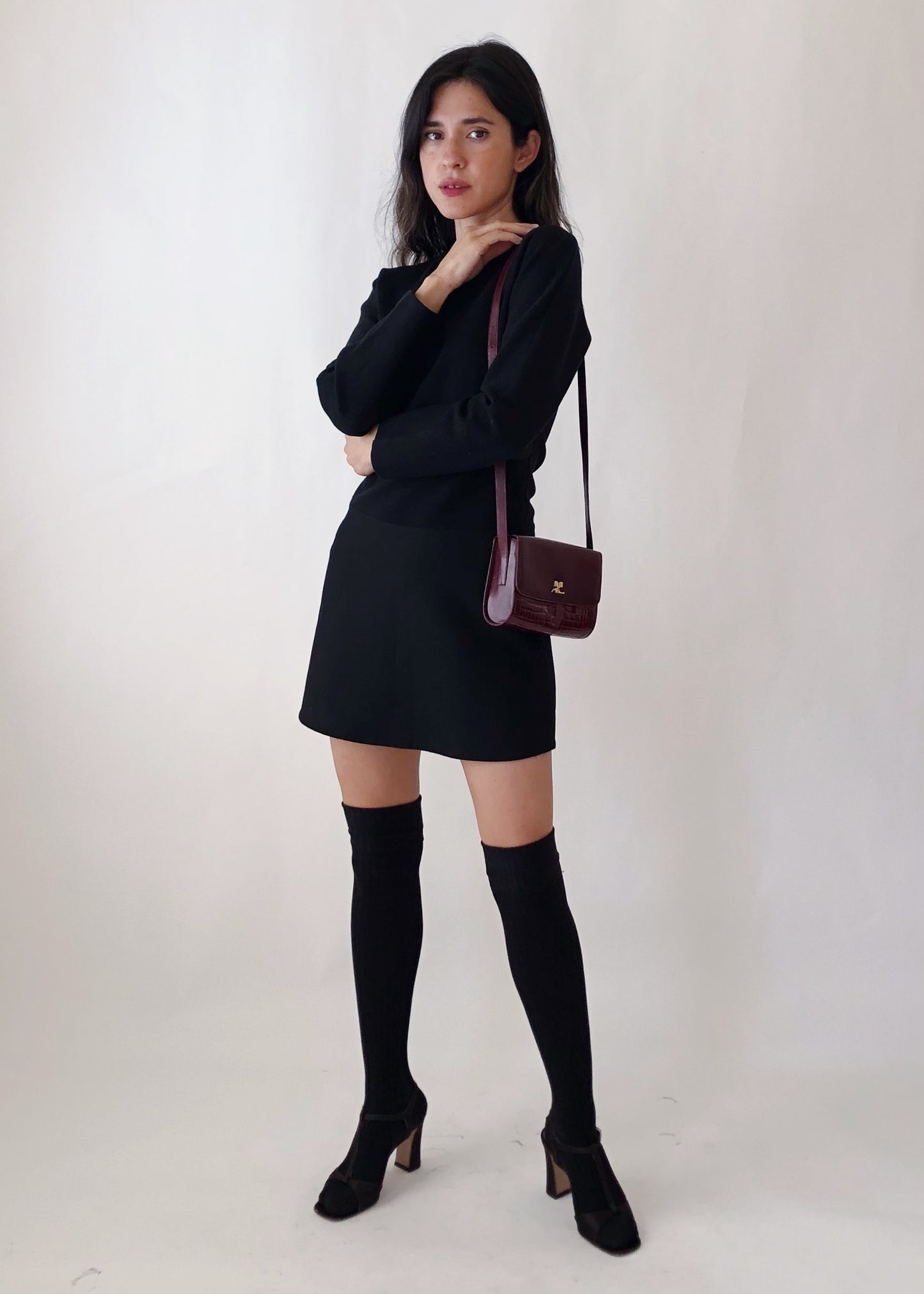 Prada Wool Mini Dress