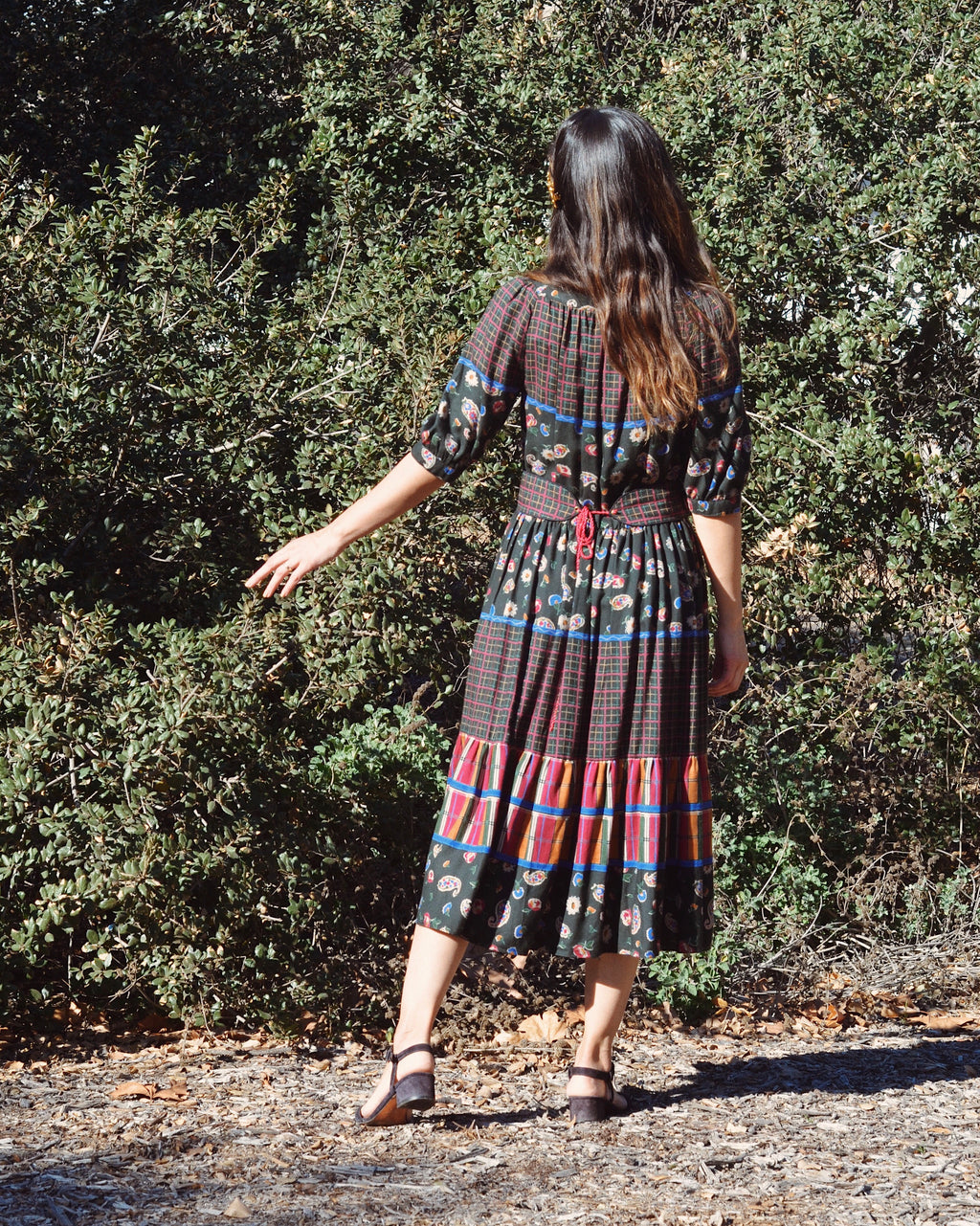Vintage Italian Tahari Cotton Dress