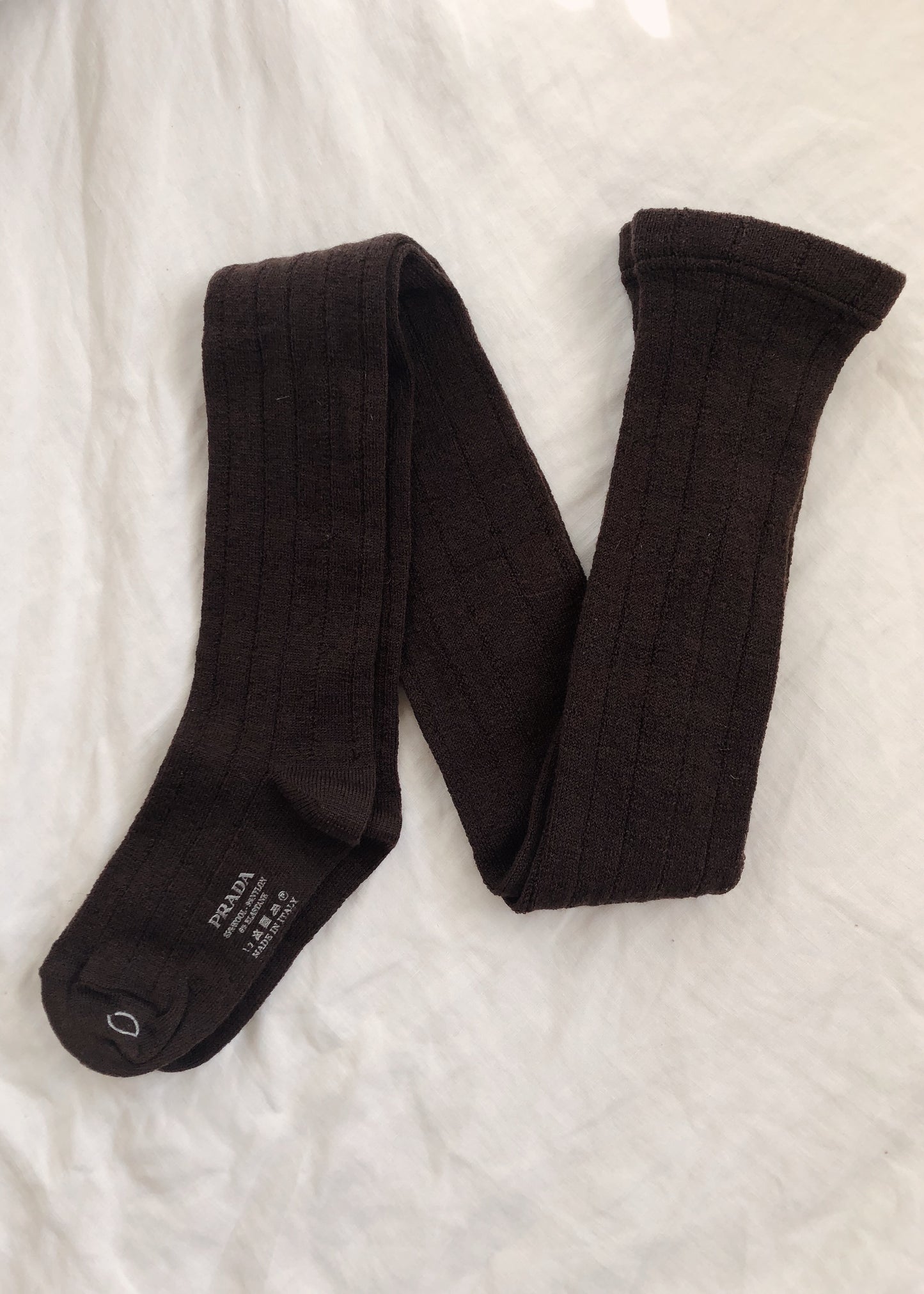 PRADA Wool Knit Tights