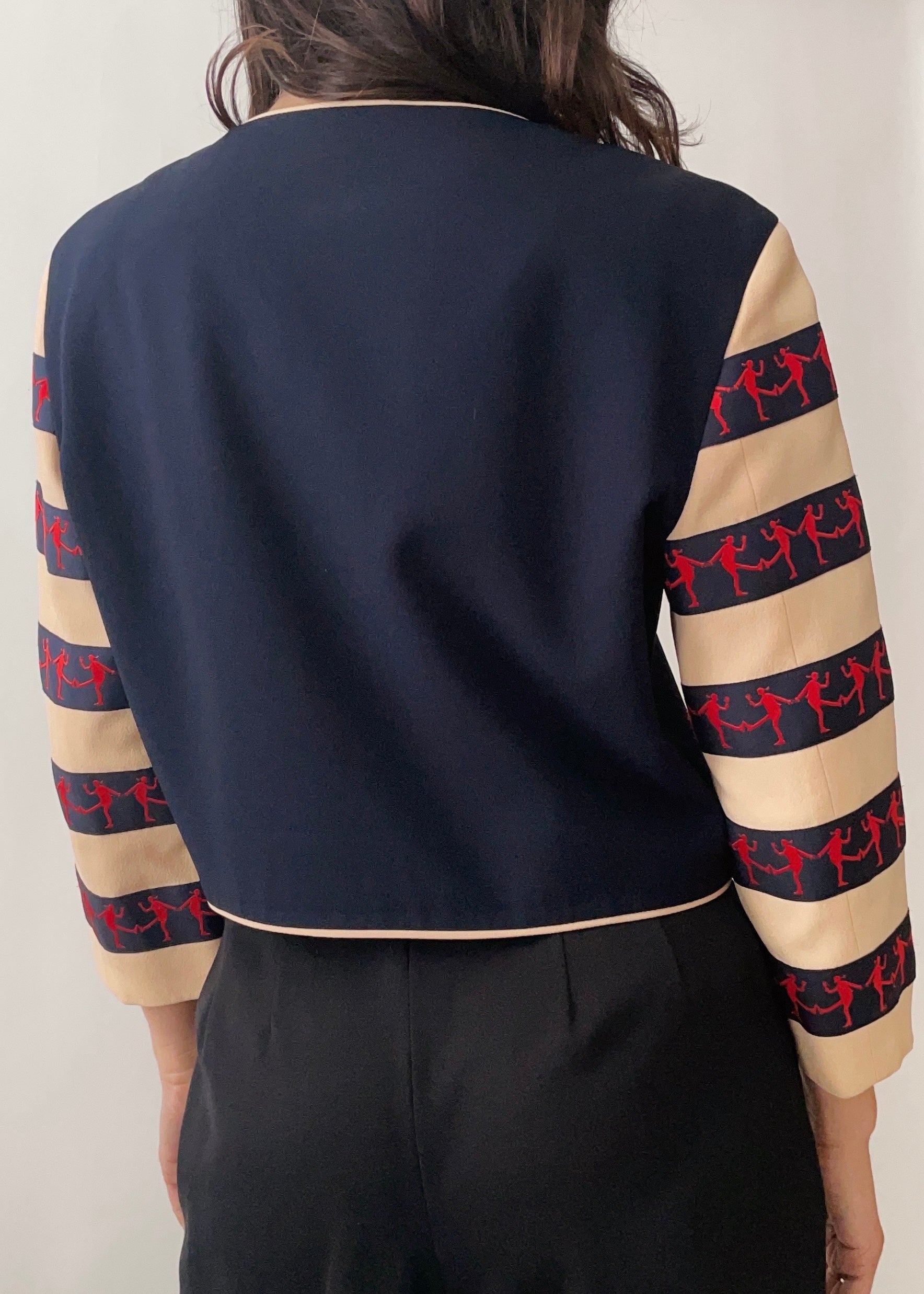 Vintage Moschino People Dancing Bolero