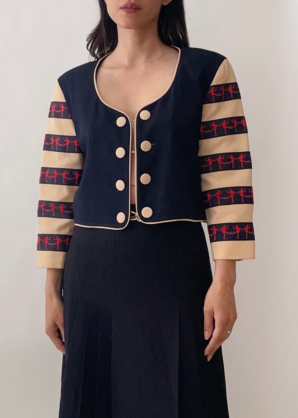 Vintage Moschino People Dancing Bolero