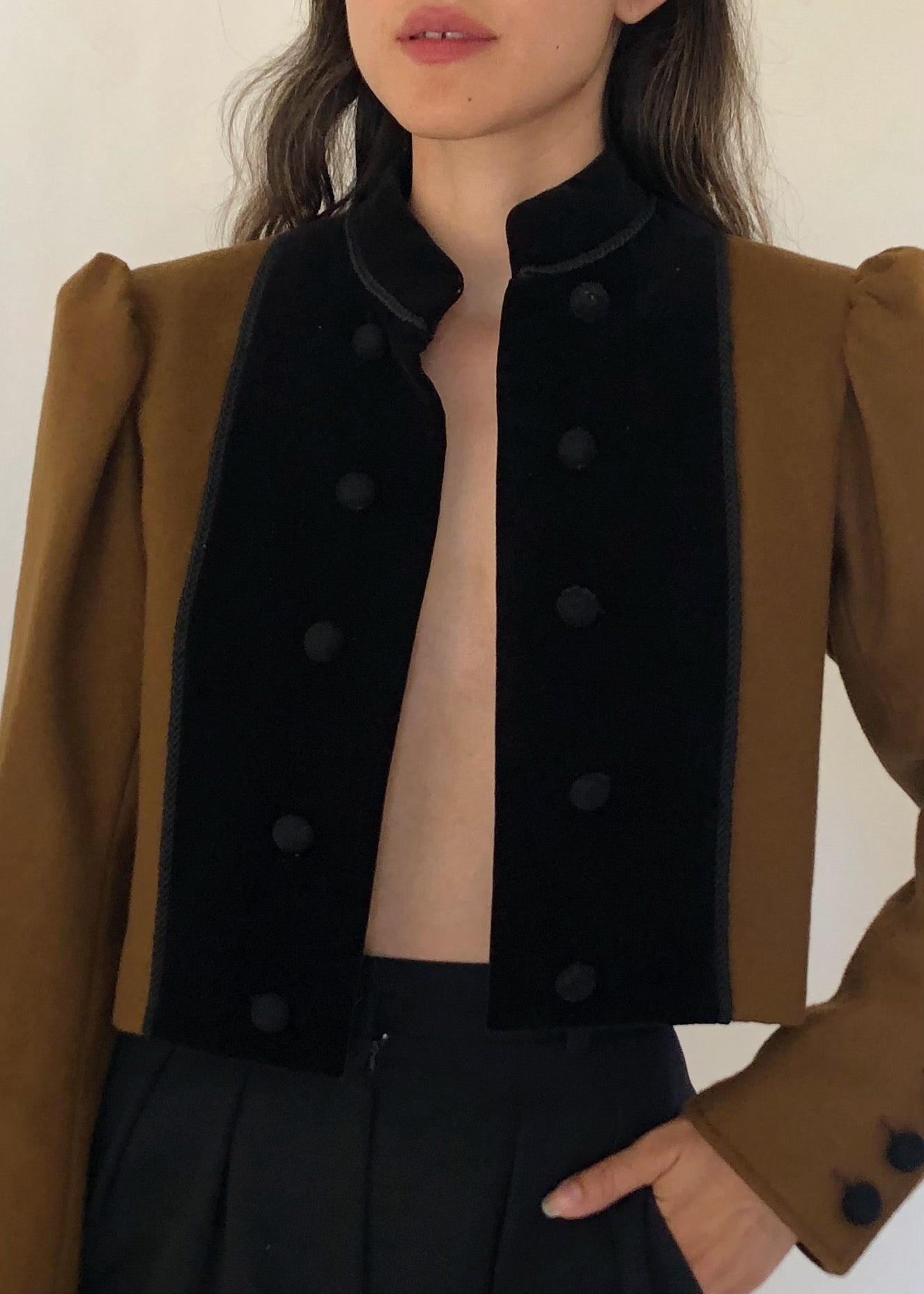Vintage Yves Saint Laurent Crop Jacket