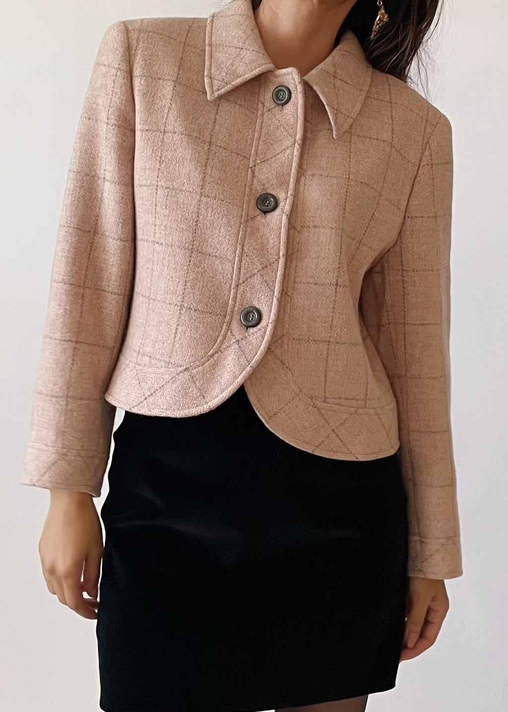 Valentino Wool Alpaca Jacket