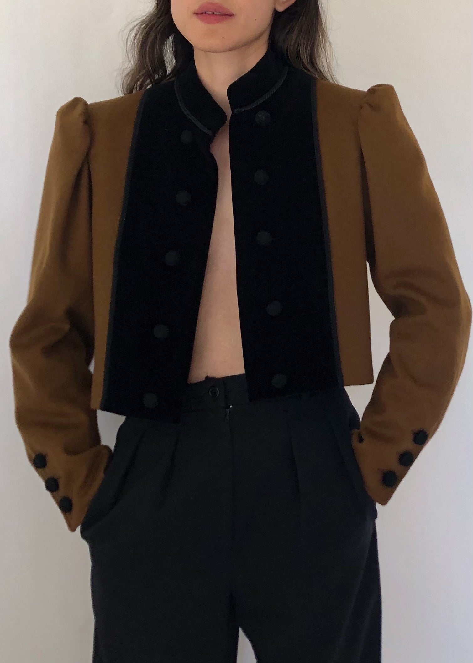 Vintage Yves Saint Laurent Crop Jacket