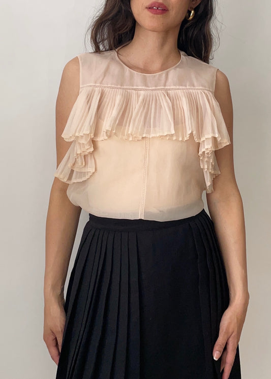 Vintage Chloe Ruffle Top