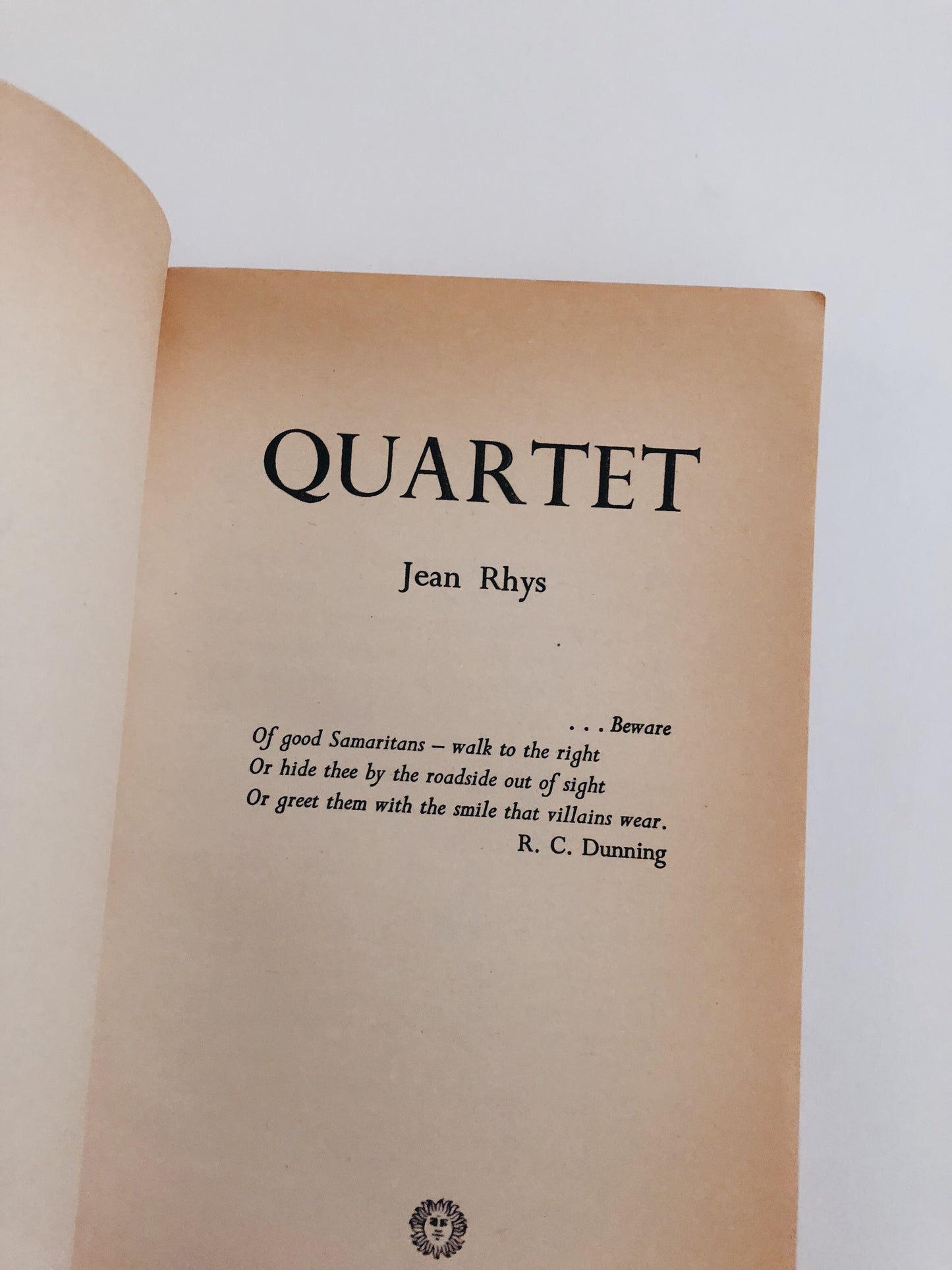 Quartet by Jean Rhys