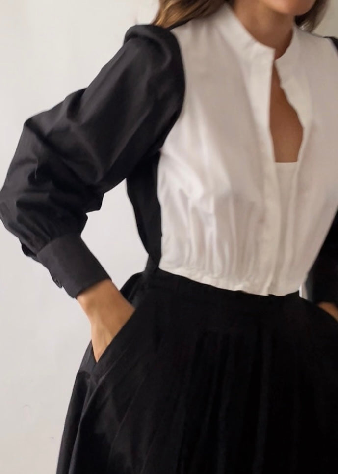 YSL Rive Gauche Cotton Dress