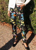 90s Moschino Floral Pants