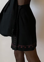 Moschino Mini Black Skirt