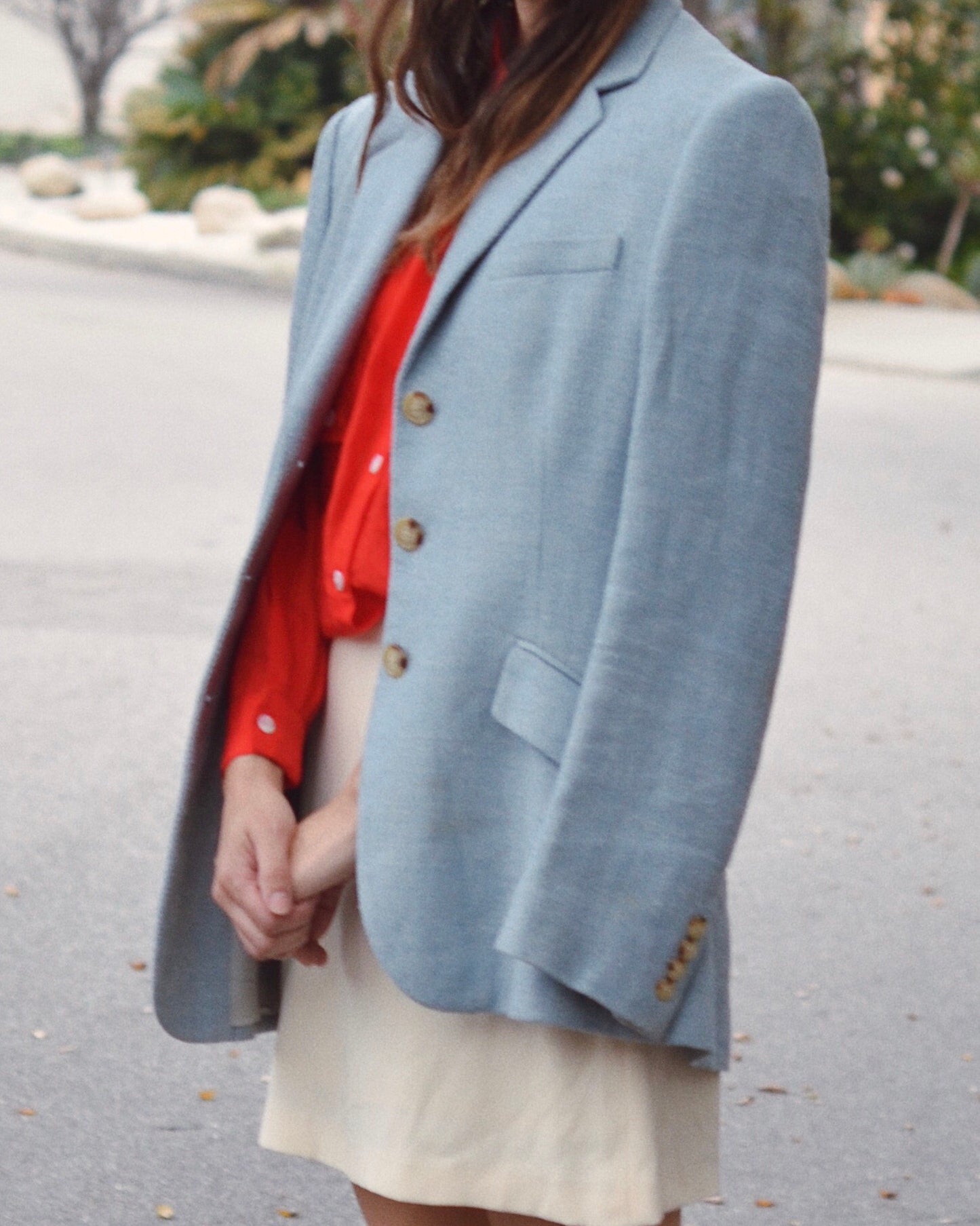 Vintage Ralph Lauren Silk Linen Blazer