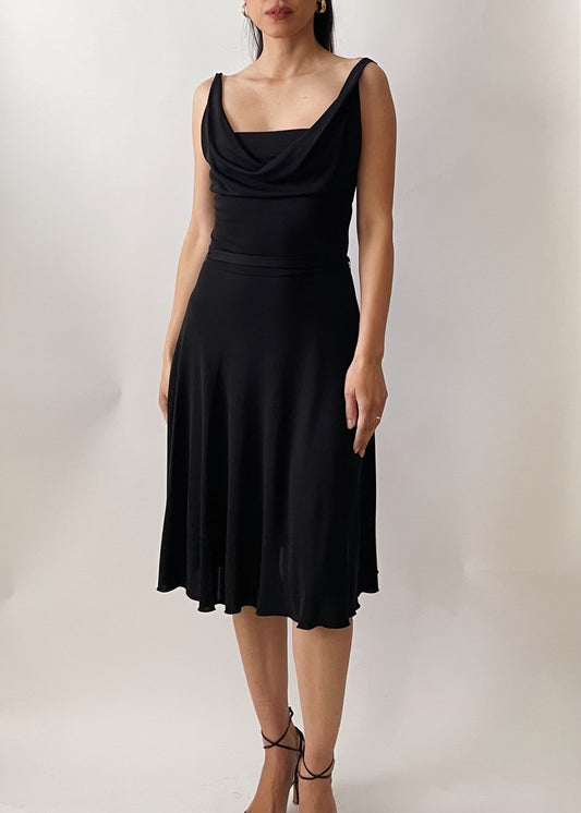 Vintage Moschino Drape Dress