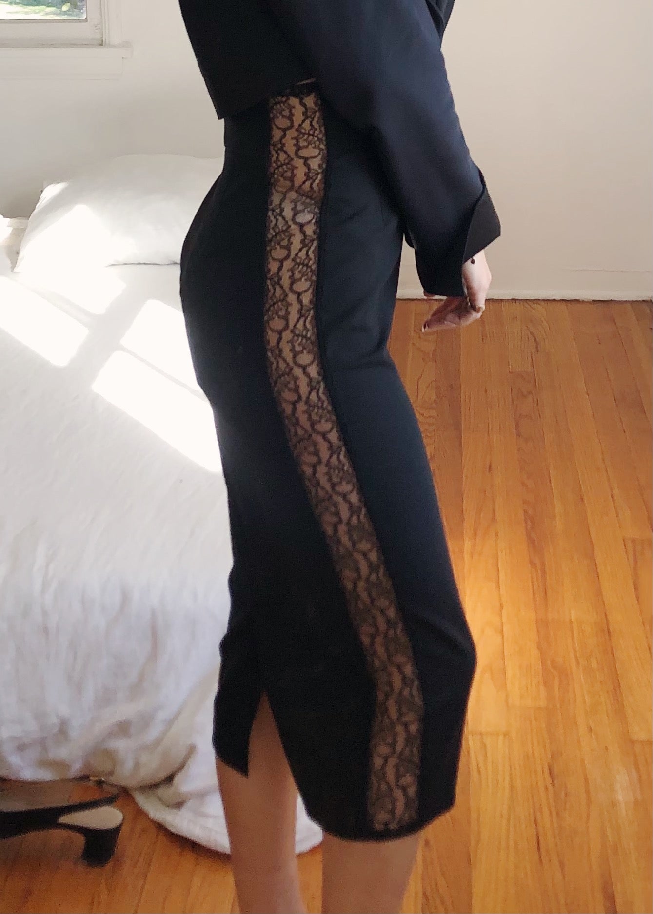 D&G Lace Pencil Skirt