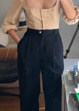 90s Ralph Lauren Navy Trousers