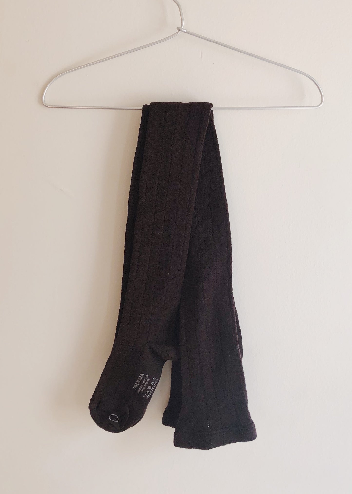 PRADA Wool Knit Tights