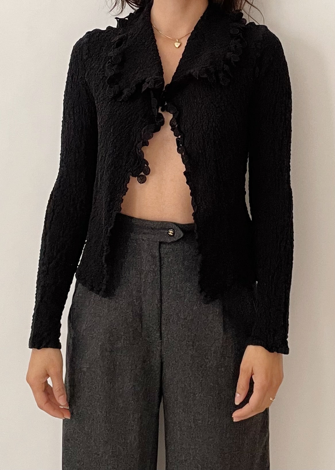 Vintage Issey Miyake Cauliflower Jacket Blouse